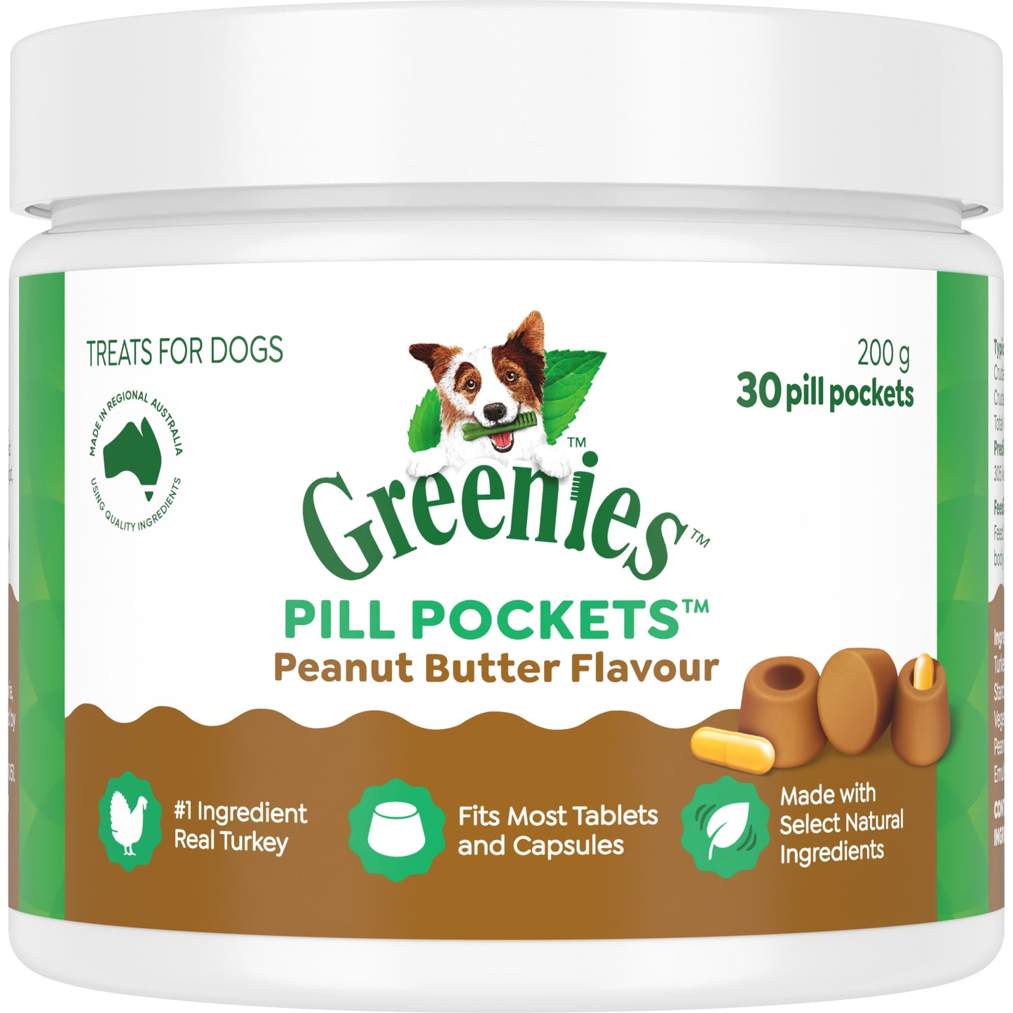 Greenies Pill Pockets Peanut Butter Dog Treats