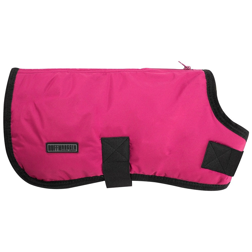 Ruff n Rugged Utility Dog Coat Raspberry