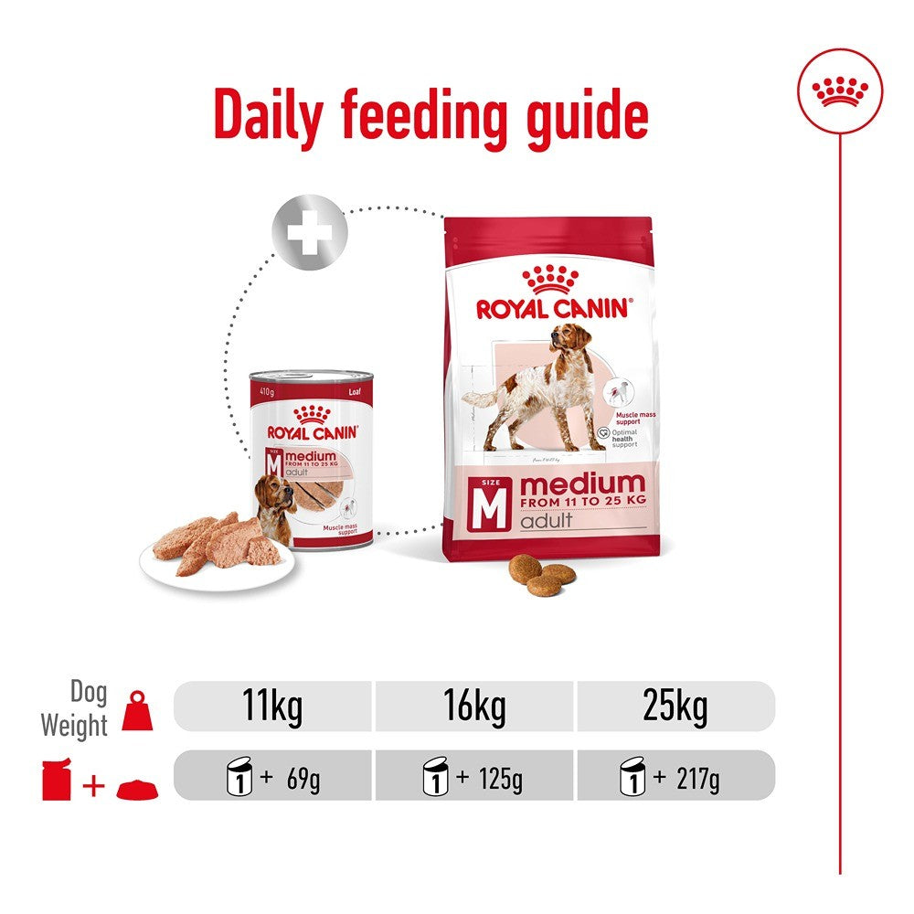 Royal Canin Adult Medium Loaf Wet Dog Food