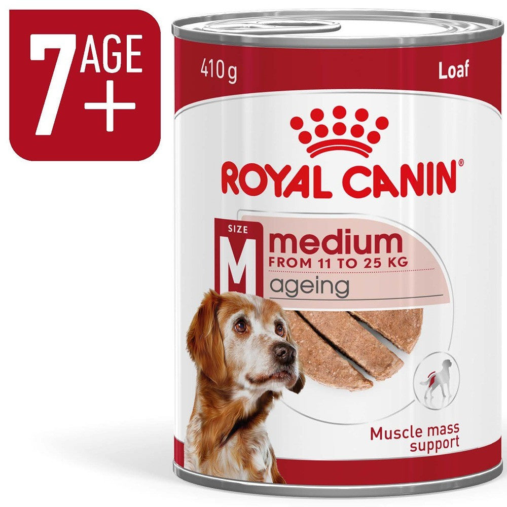 Royal Canin Ageing Medium Loaf Wet Dog Food