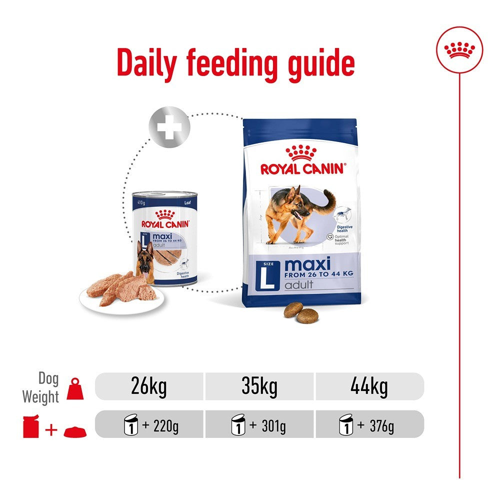 Royal Canin Adult Maxi Loaf Wet Dog Food