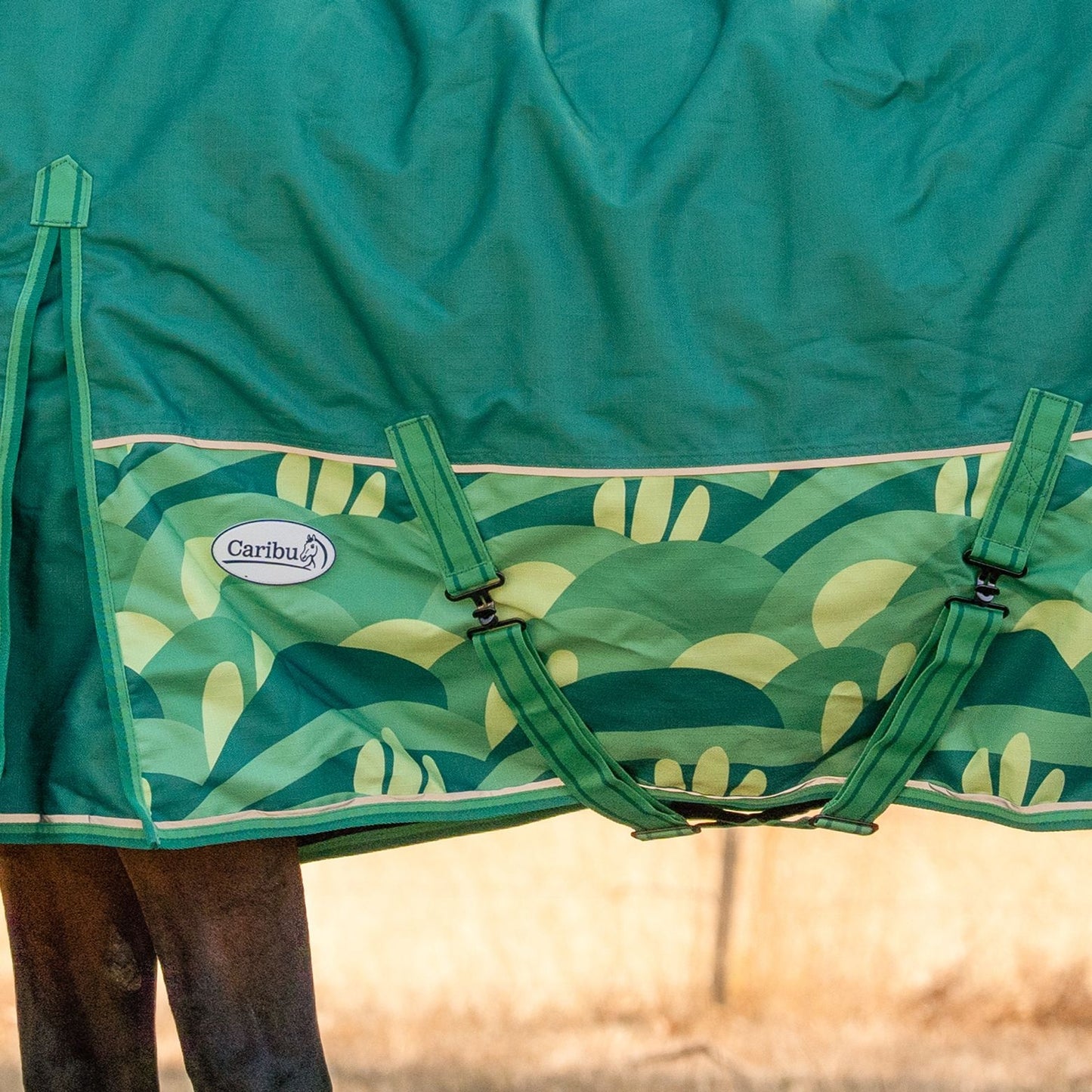 Caribu Eclipse Combo Horse Rainsheet Emerald Valley