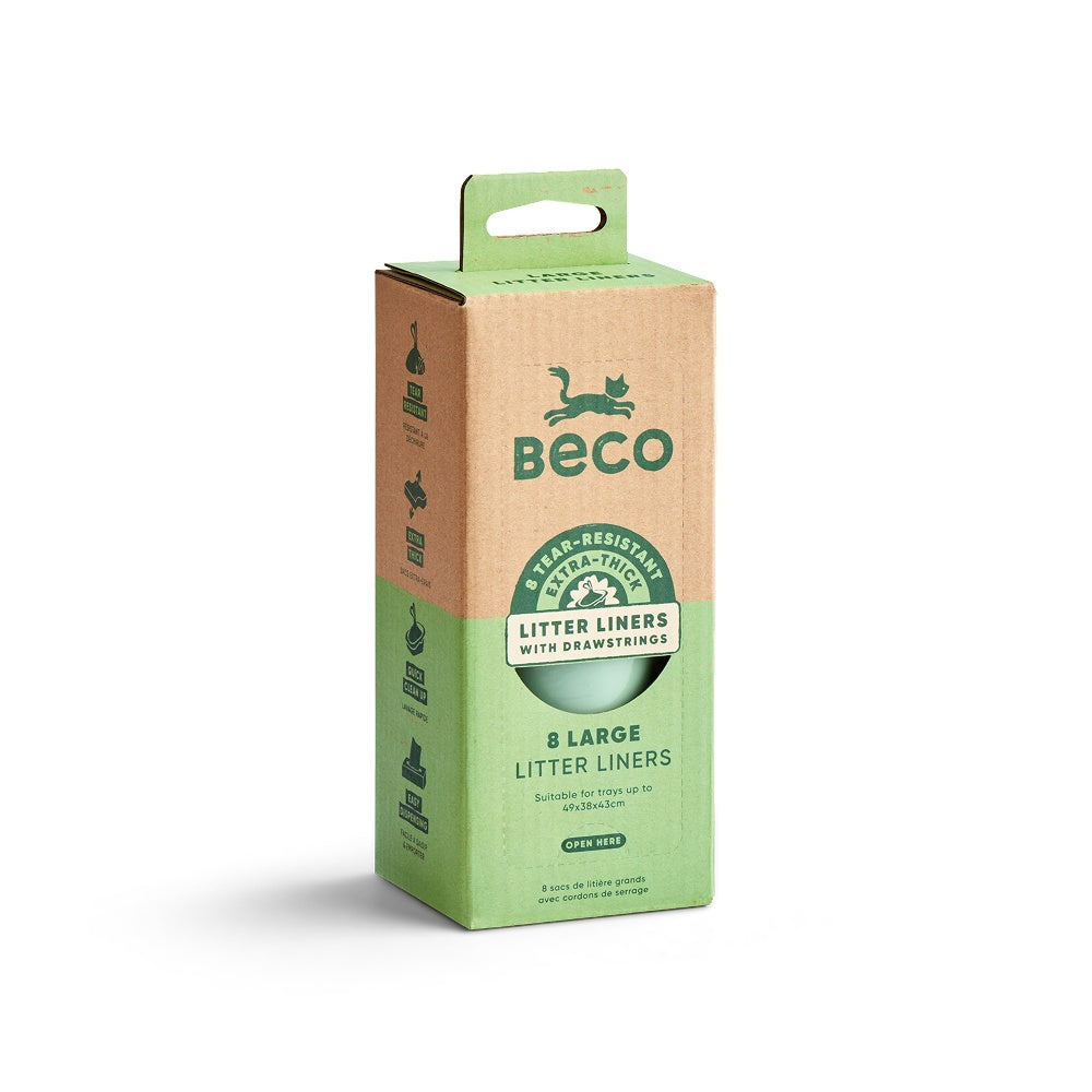 Beco 8 Pack Cat Litter Liner