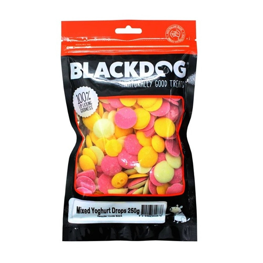 Black Dog Mixed Yoghurt Drops Dog Treats