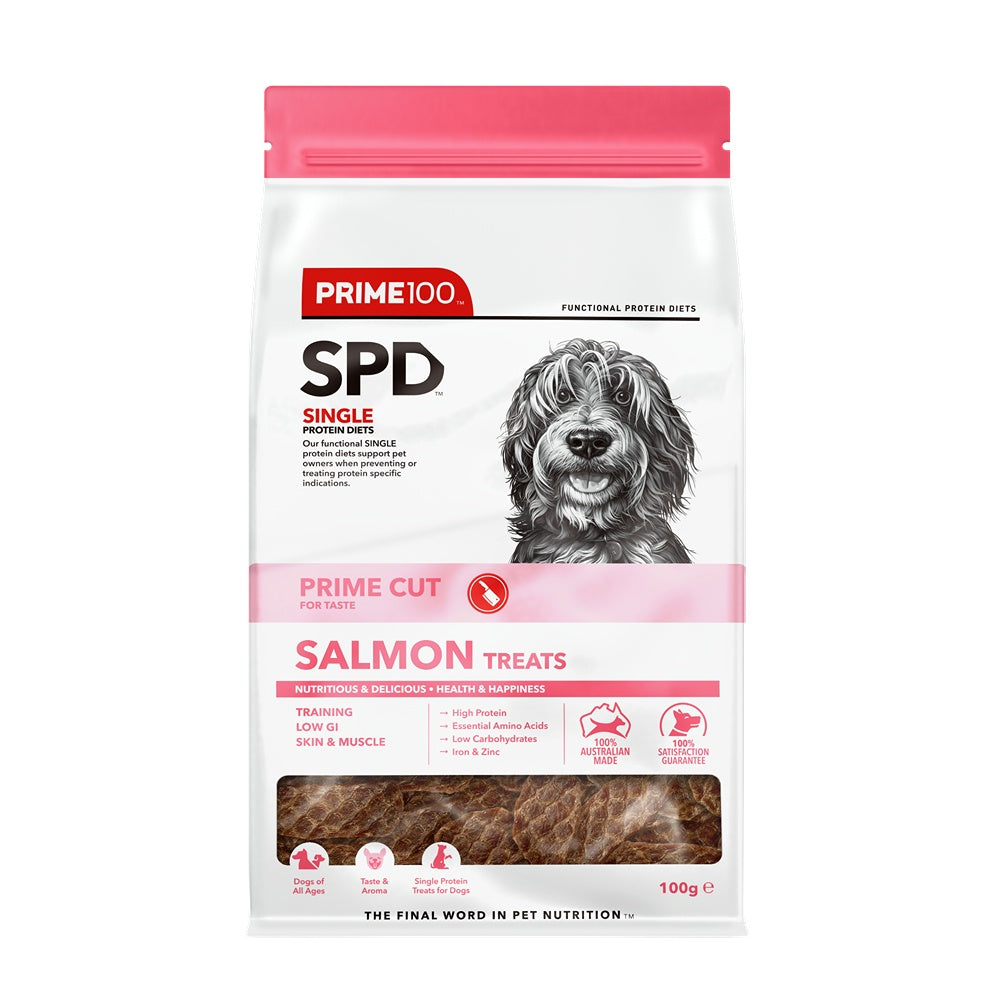 Prime100 SPD Prime Cut Salmon Dog Treats