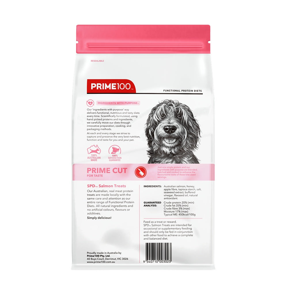 Prime100 SPD Prime Cut Salmon Dog Treats