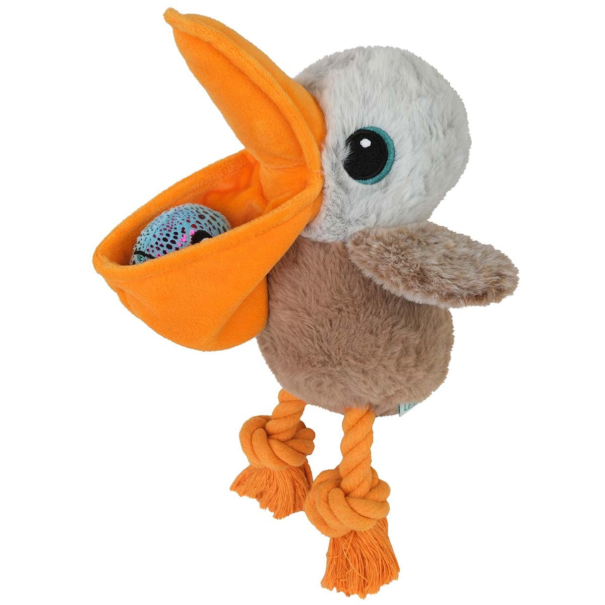 Lexi & Me Pelican Plush & Rope Toy