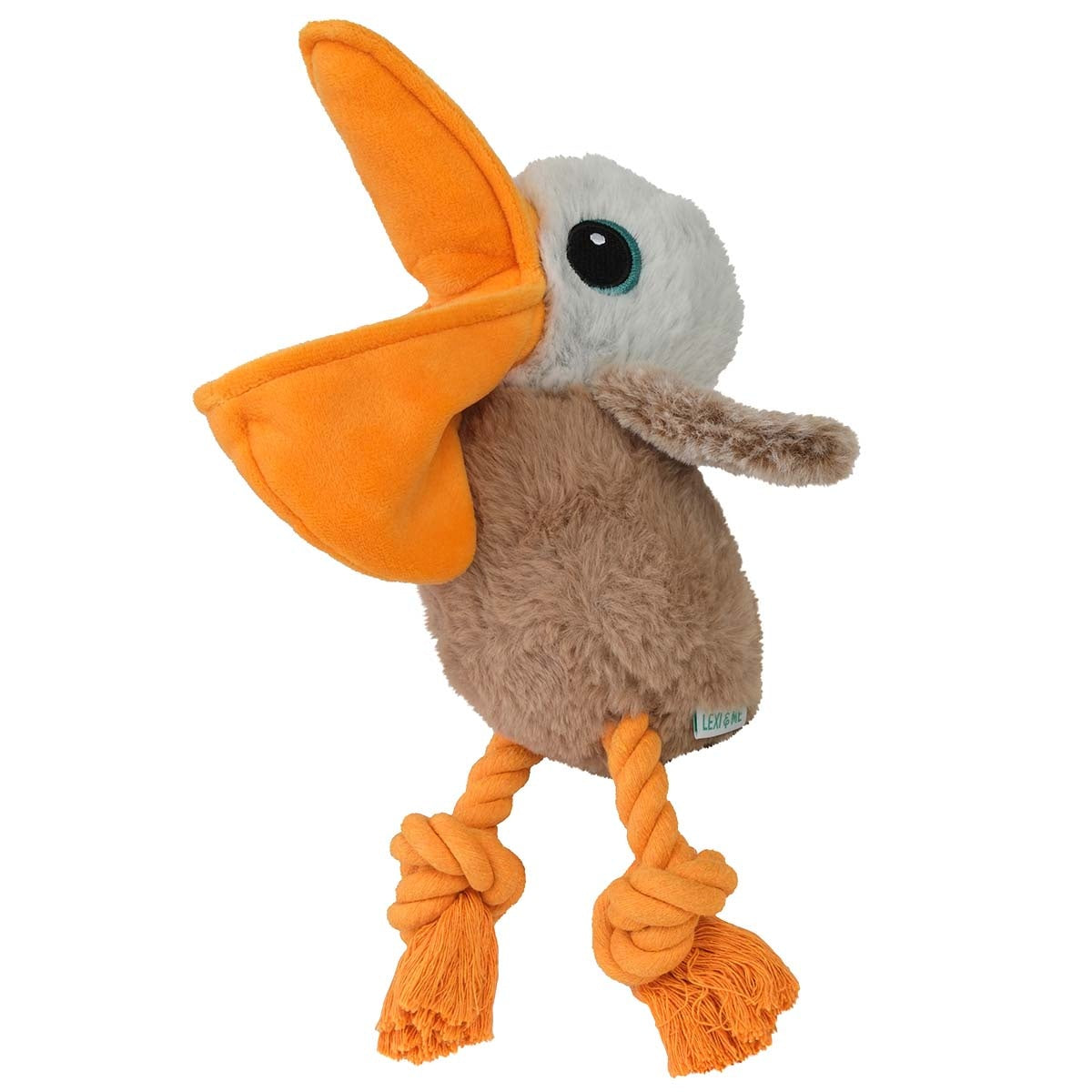 Lexi & Me Pelican Plush & Rope Toy