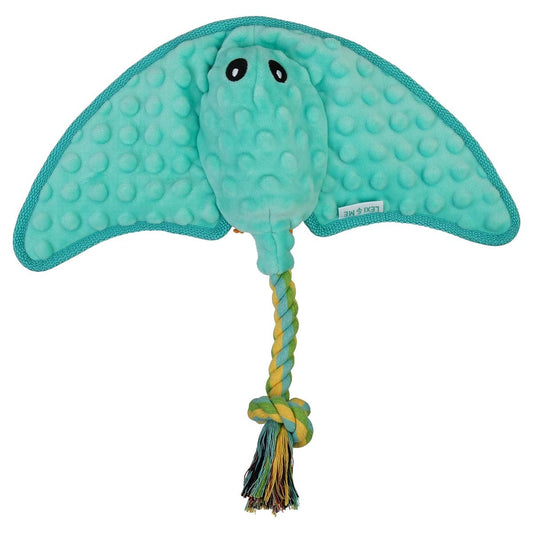 Lexi & Me Stingray Plush & Rope Dog Toy