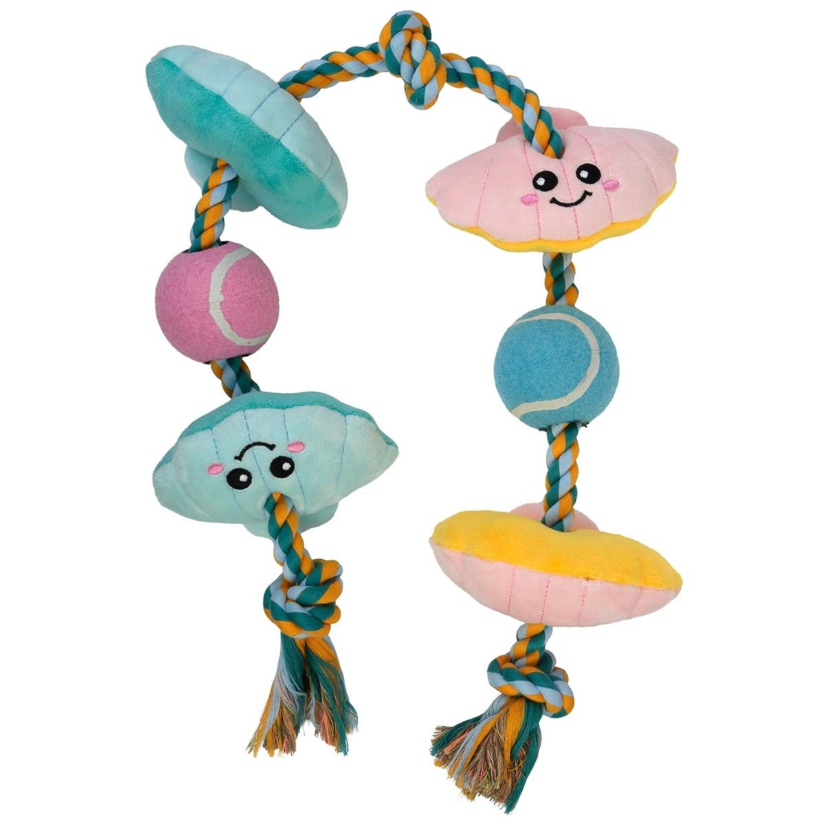 Lexi & Me Clam & Pearl Rope Toy