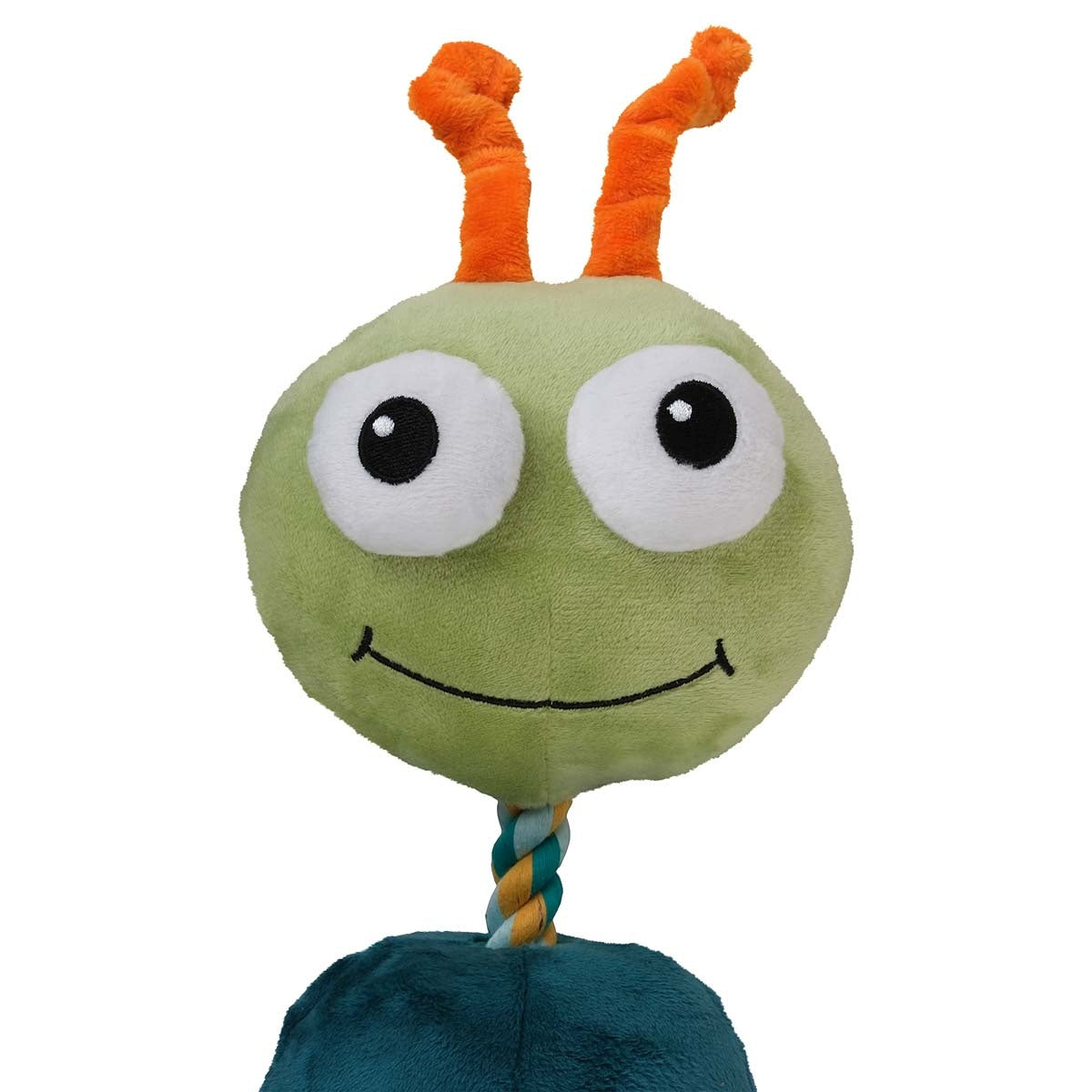 Lexi & Me Caterpillar Plush & Rope Dog Toy