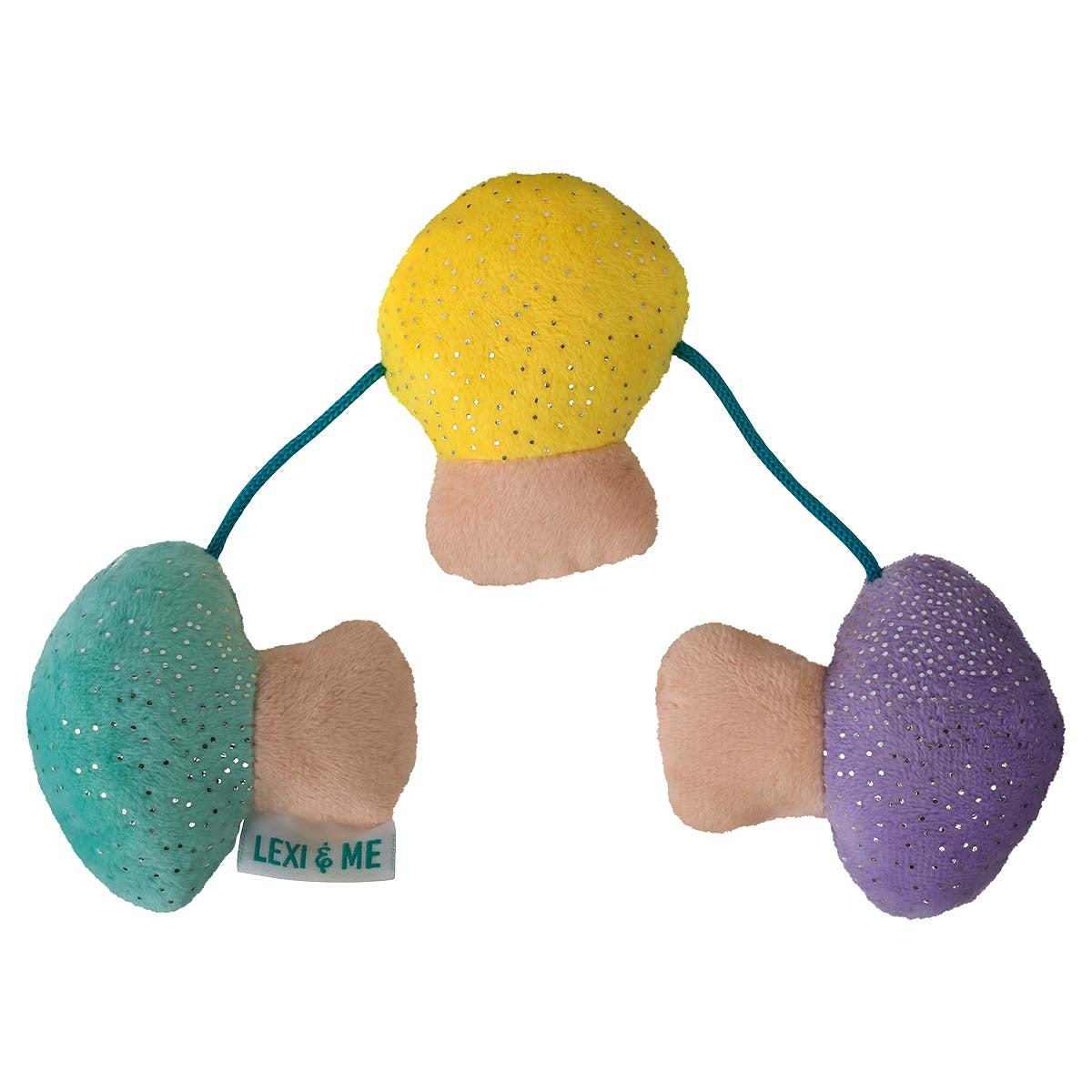 Lexi & Me Mushroom Rope Trio Cat Toys