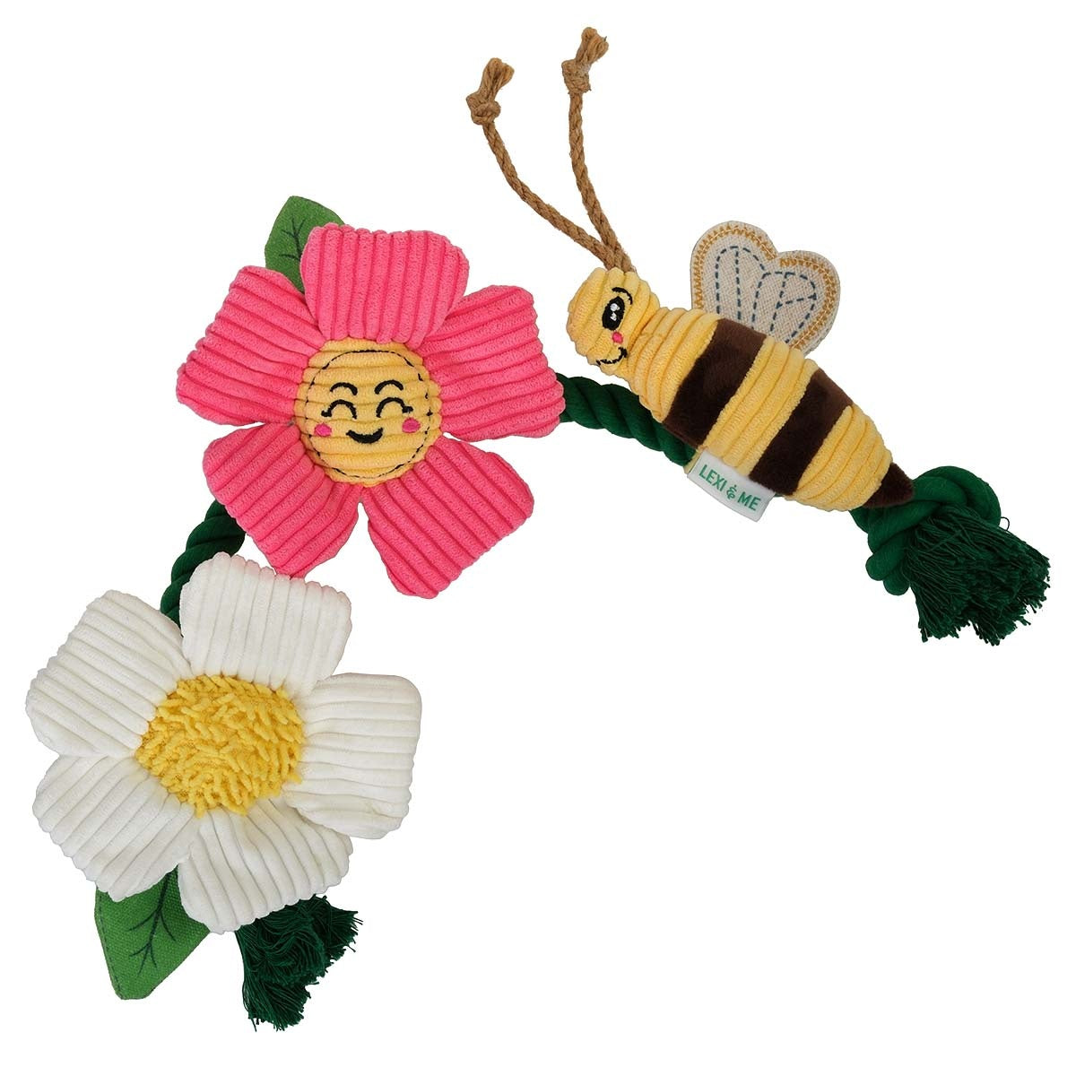 Lexi & Me Flower & Bee Rope Toy