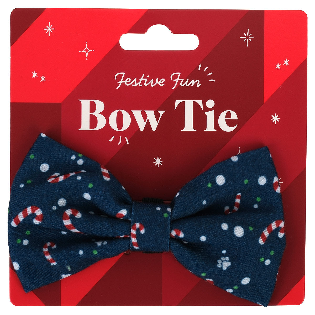 Petstock Christmas Bow-Tie Dog & Cat Collar Accessory
