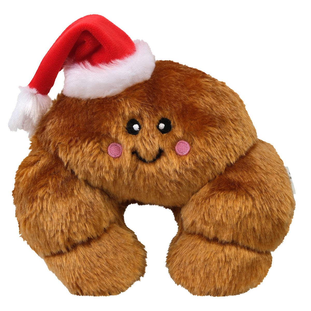 Petstock Christmas Croissant Plush Dog Toy