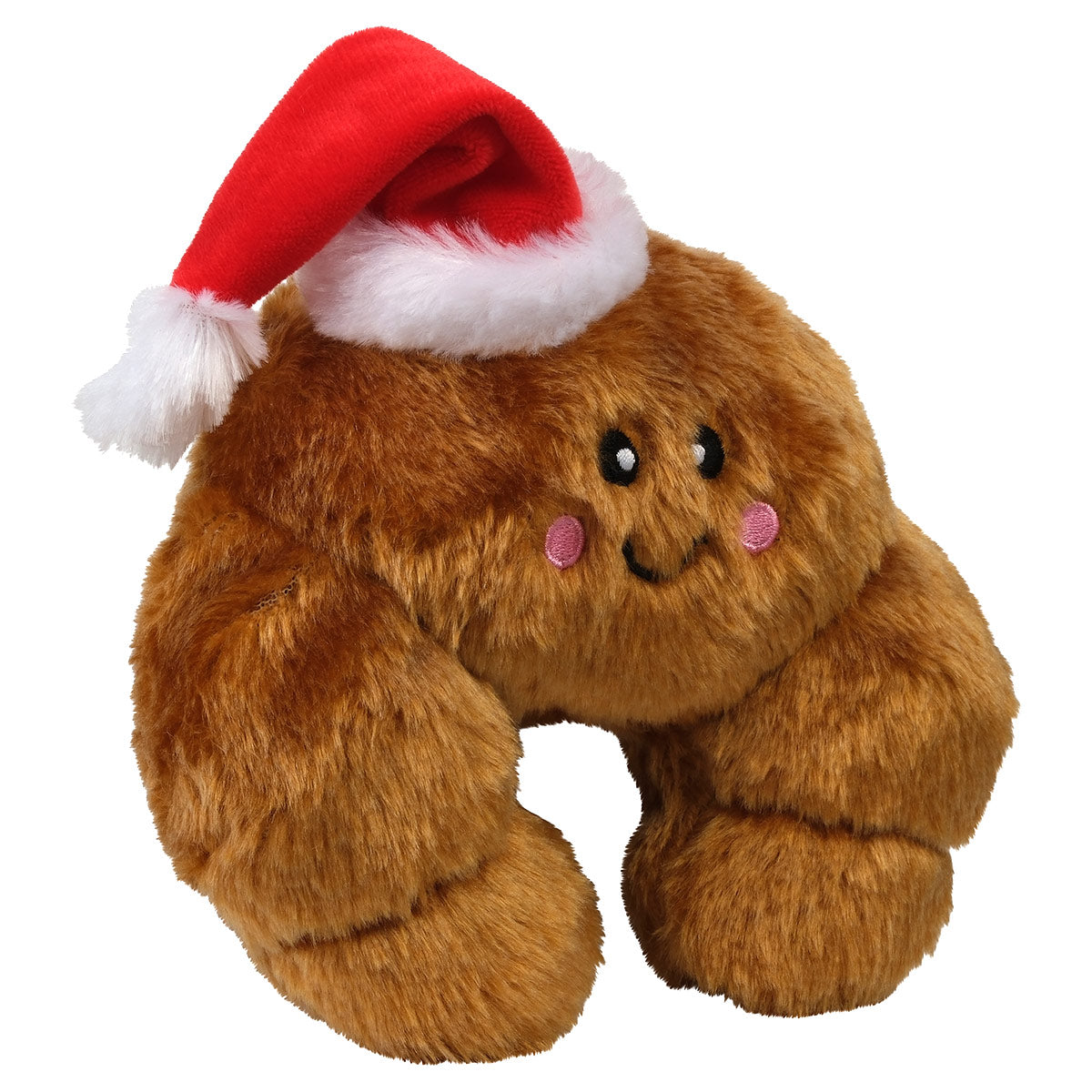 Petstock Christmas Croissant Plush Dog Toy