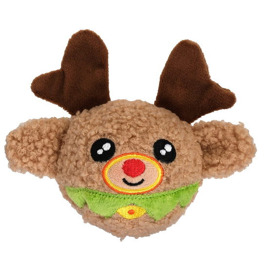 Petstock Christmas Reindeer 2-in-1 Dog Toy