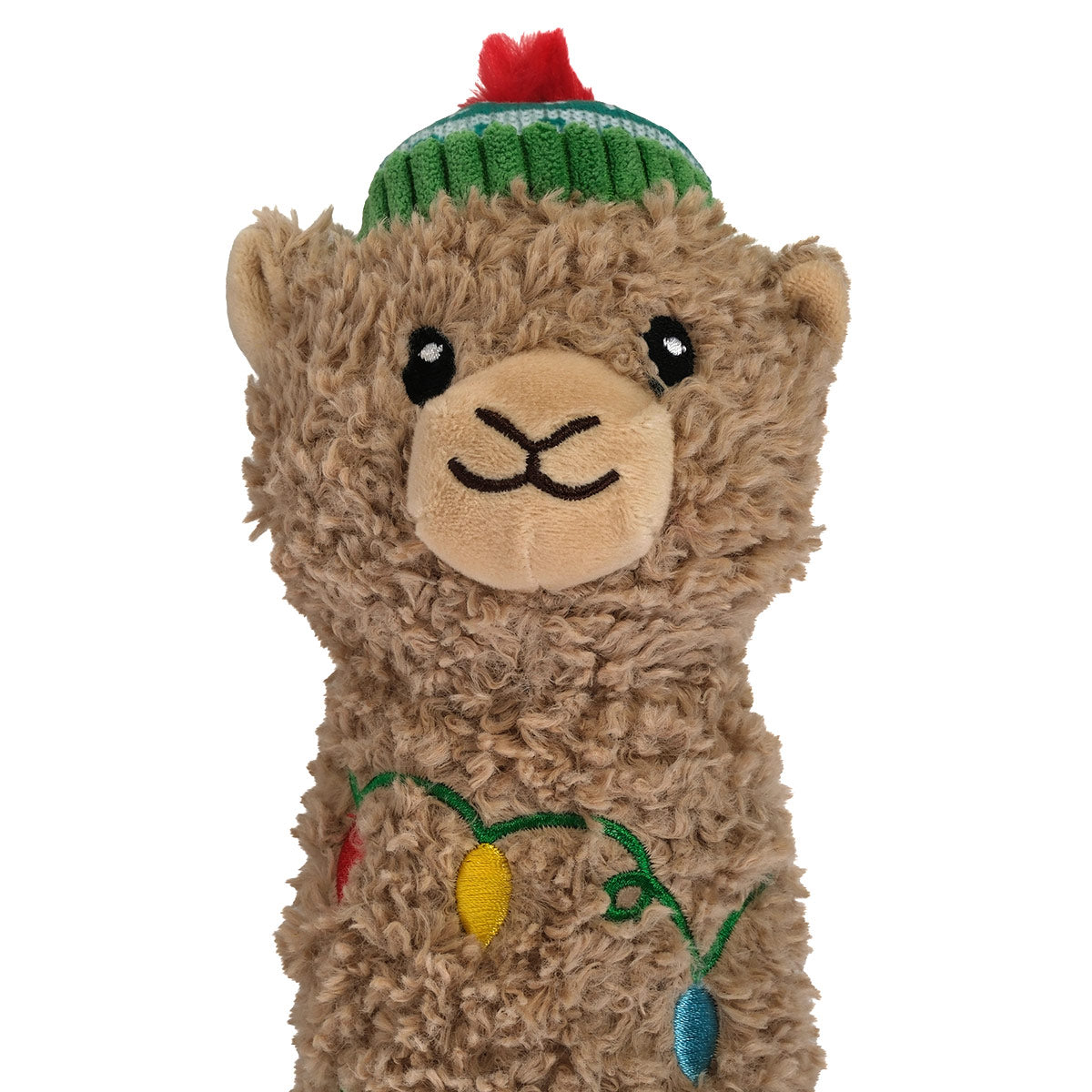 Petstock Christmas Festive Alpaca Plush Dog Toy