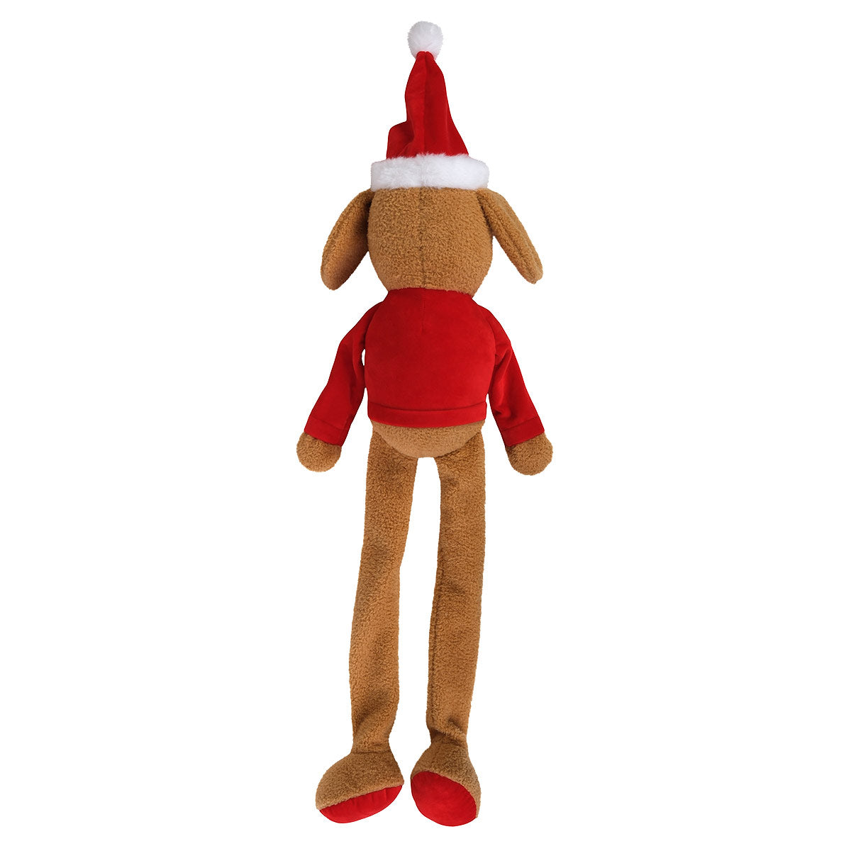 Petstock Christmas Long Leg Golden Retriever Plush Dog Toy