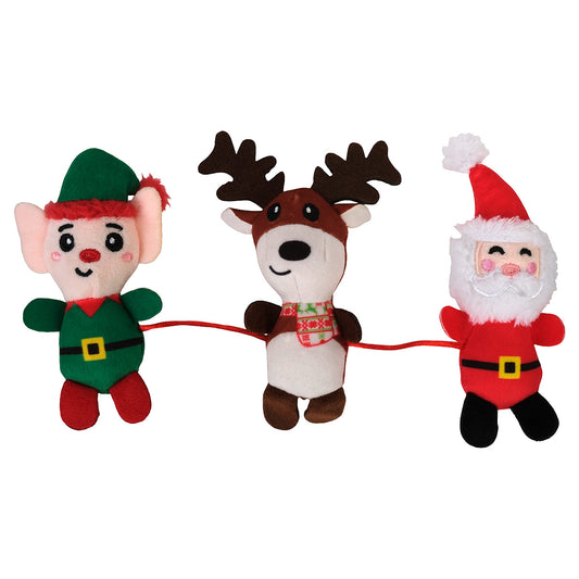 Petstock Christmas Characters Plush Cat Toy