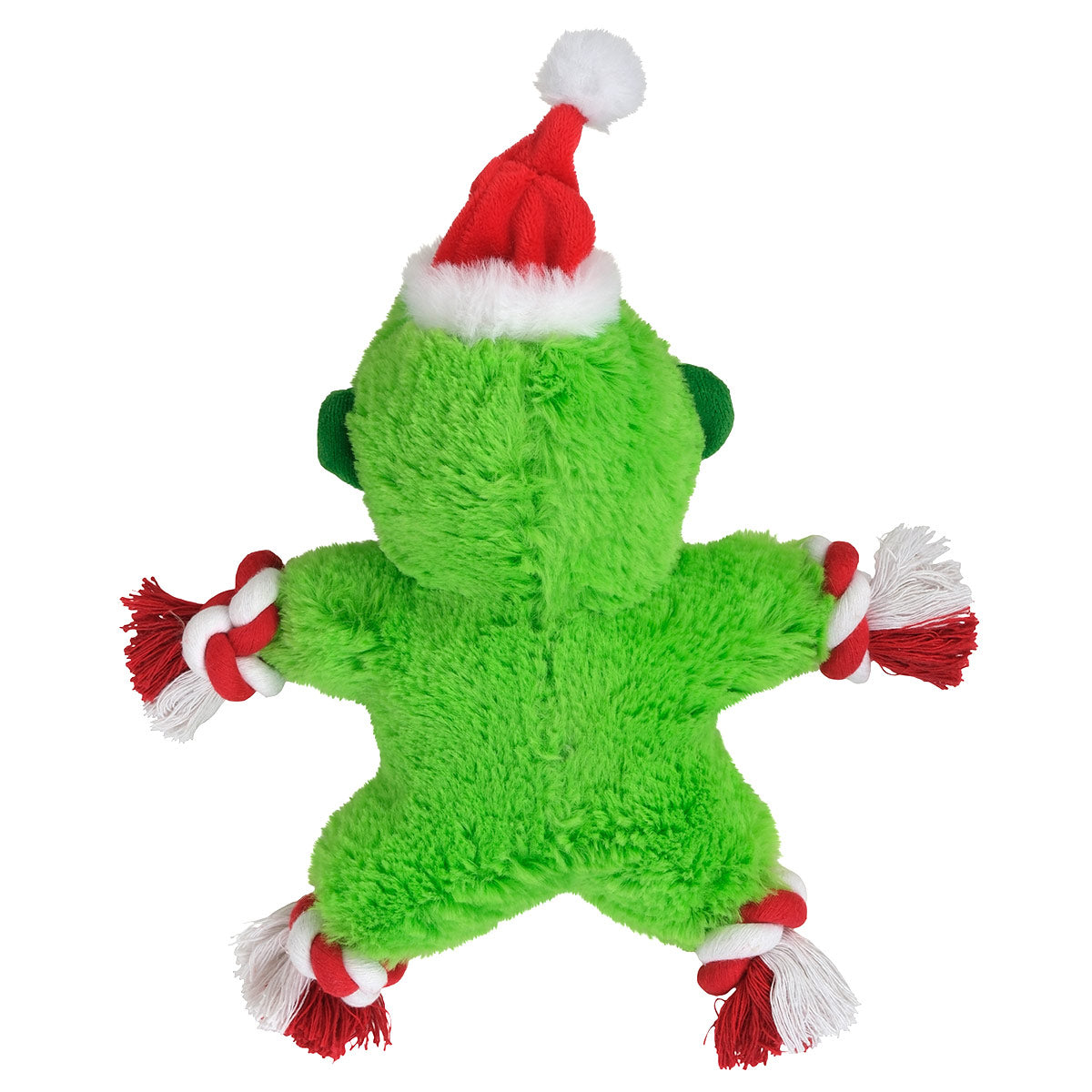 Petstock Christmas Monkey Plush & Rope Dog Toy