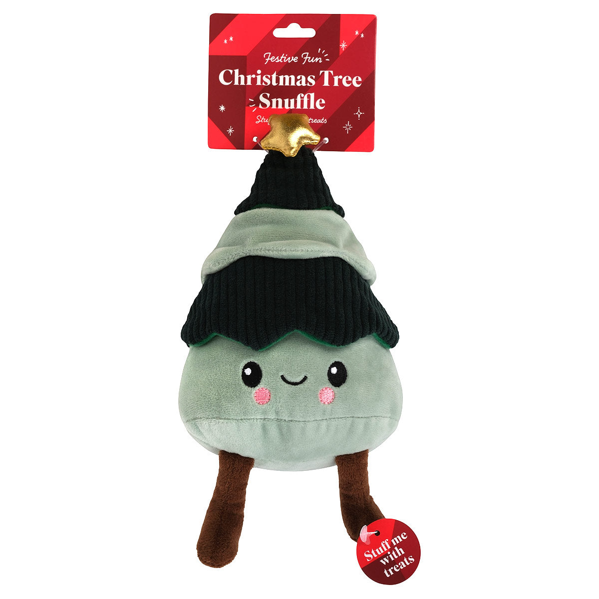 Petstock Christmas Tree Snuffle Dog Toy