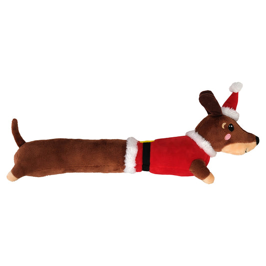 Petstock Christmas Sausage Plush Dog Toy Small