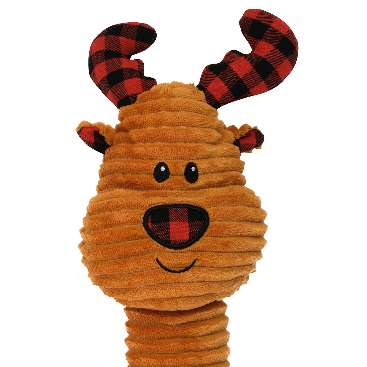 Petstock Christmas Long Reindeer Plush Dog Toy