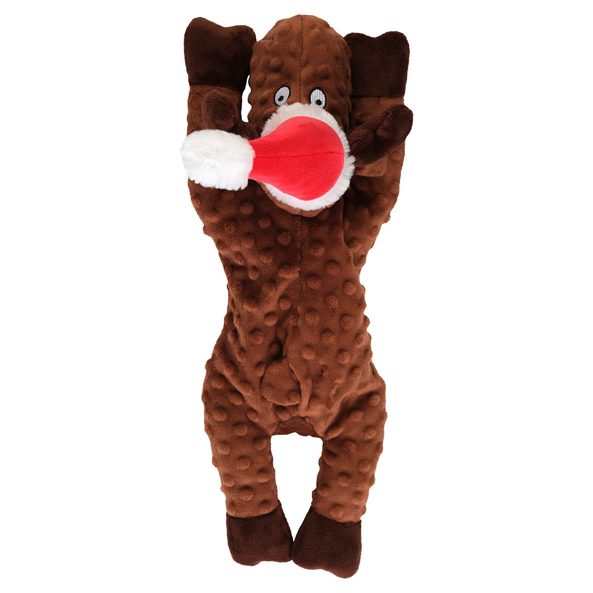 Petstock Christmas Reindeer Flat Dog Toy