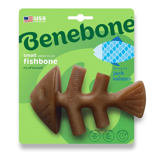 Benebone Fishbone Dog Chew Toy