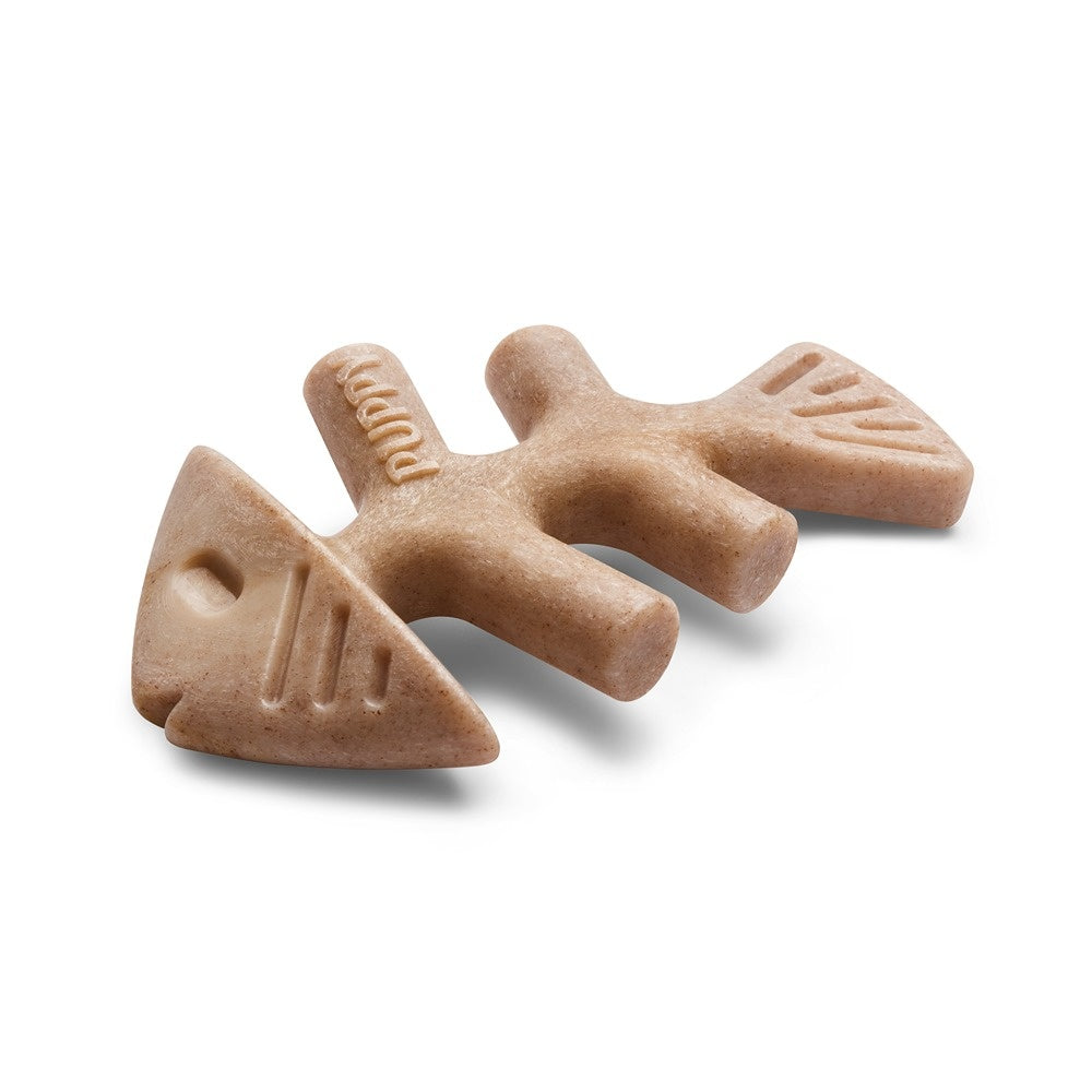 Benebone Fishbone Puppy Chew Toy