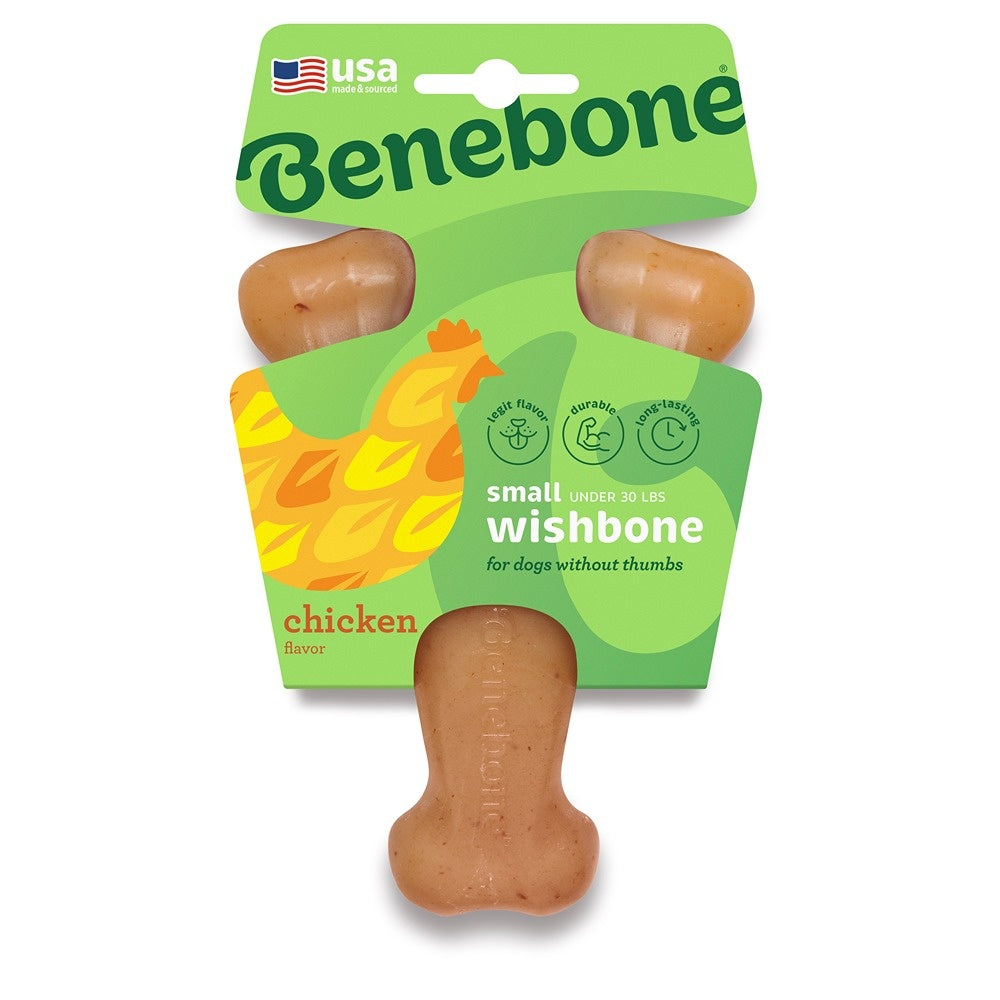 Benebone Chicken Wishbone Dog Chew Toy