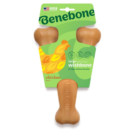 Benebone Chicken Wishbone Dog Chew Toy