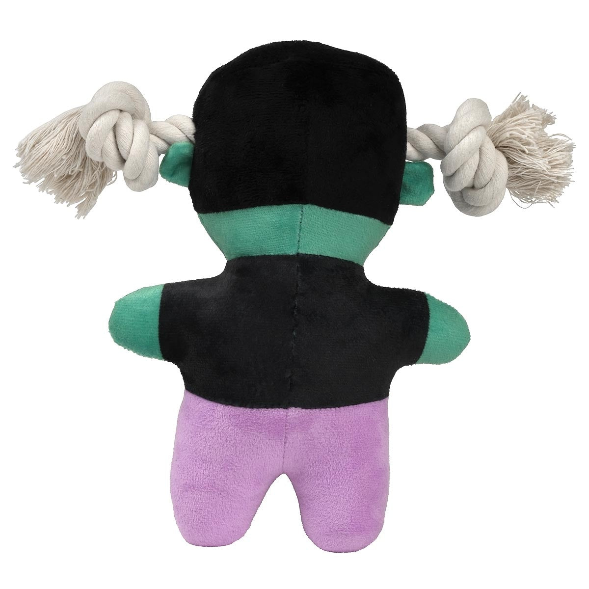 Value Toys Spooky Frankenstein Plush & Rope Dog Toy