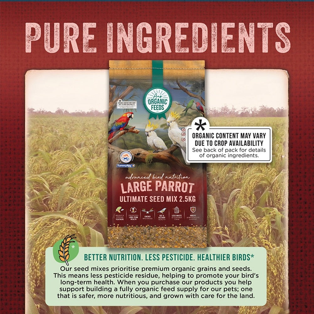 Aus Organic Feeds Large Parrot Ultimate Seed Mix