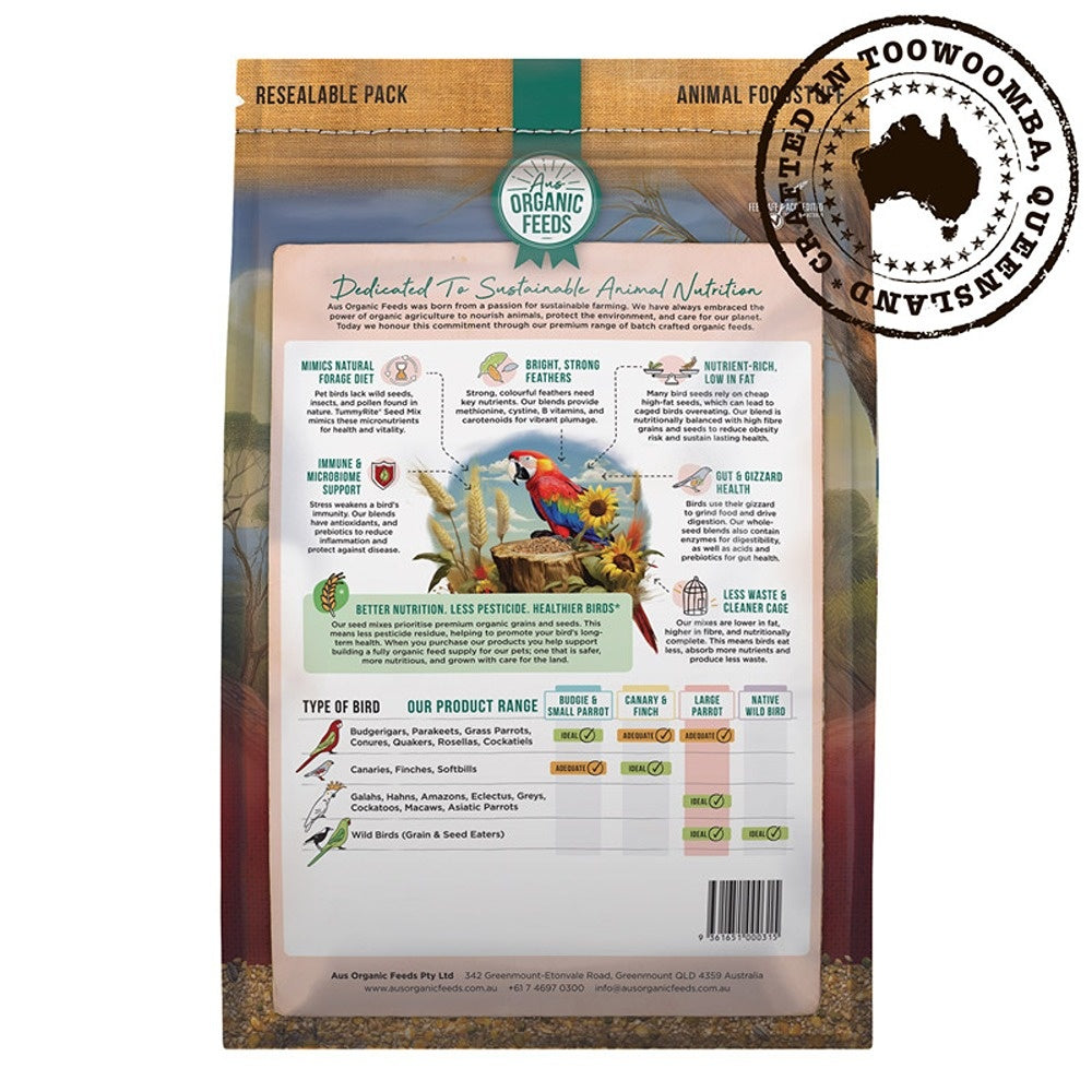 Aus Organic Feeds Large Parrot Ultimate Seed Mix