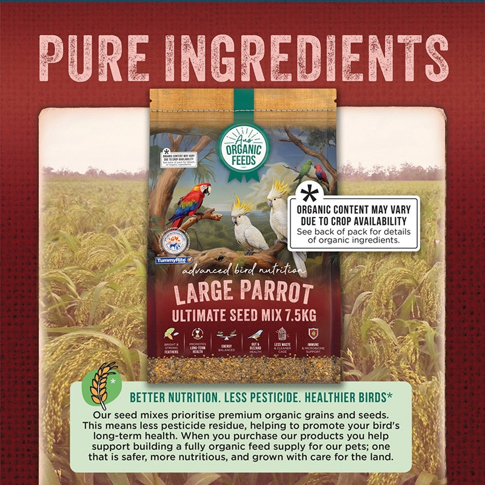 Aus Organic Feeds Large Parrot Ultimate Seed Mix