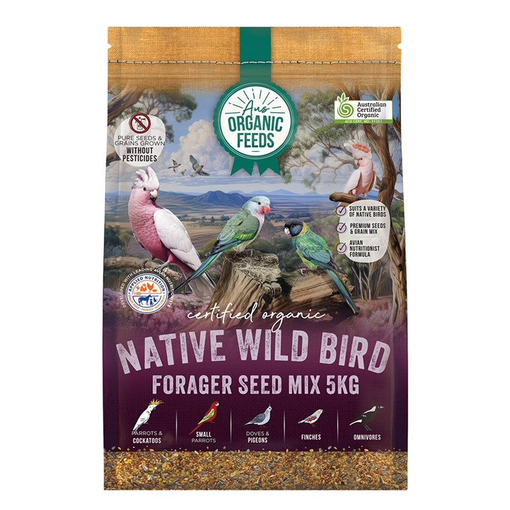 Aus Organic Feeds Native Wild Bird Forager Seed Mix