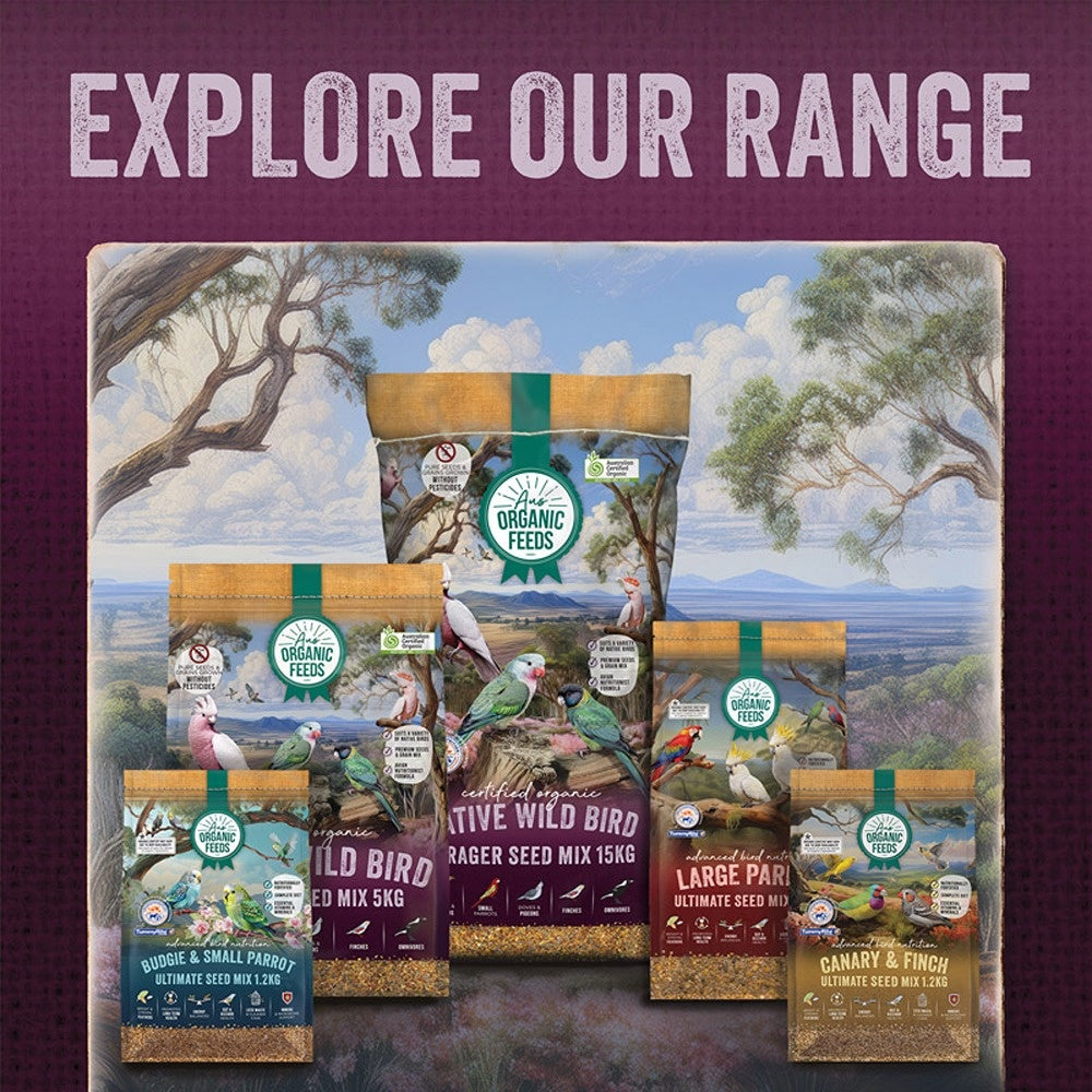 Aus Organic Feeds Native Wild Bird Forager Seed Mix