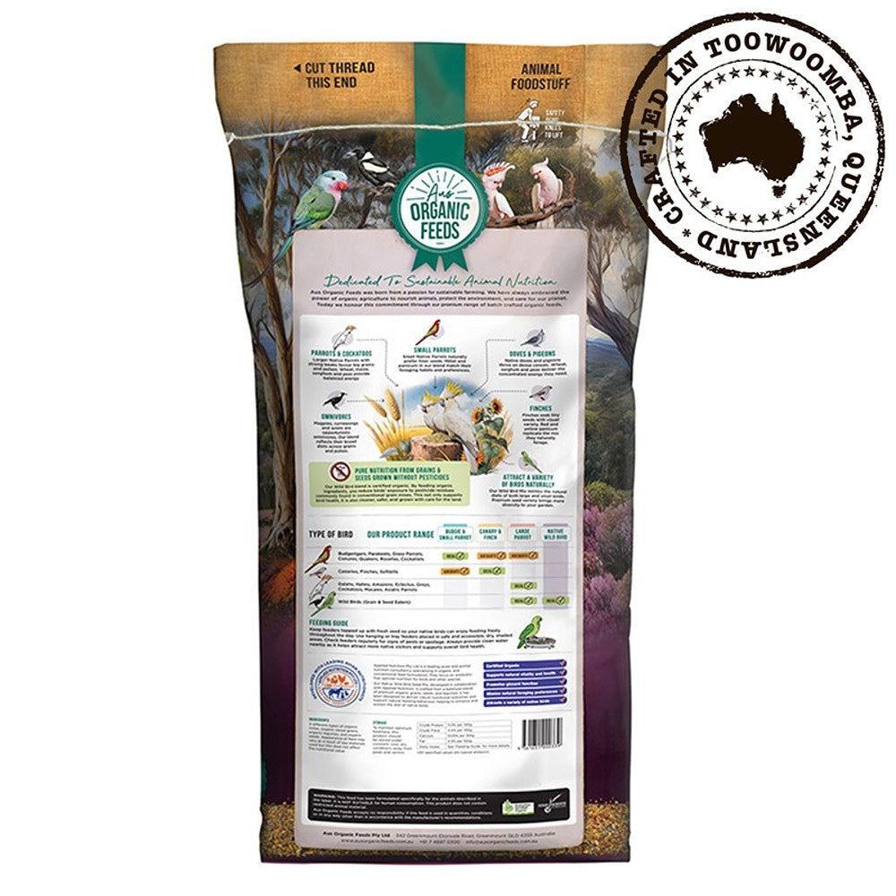 Aus Organic Feeds Native Wild Bird Forager Seed Mix