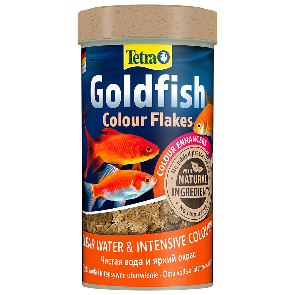Tetra Goldfish Colour Flakes Fish Food