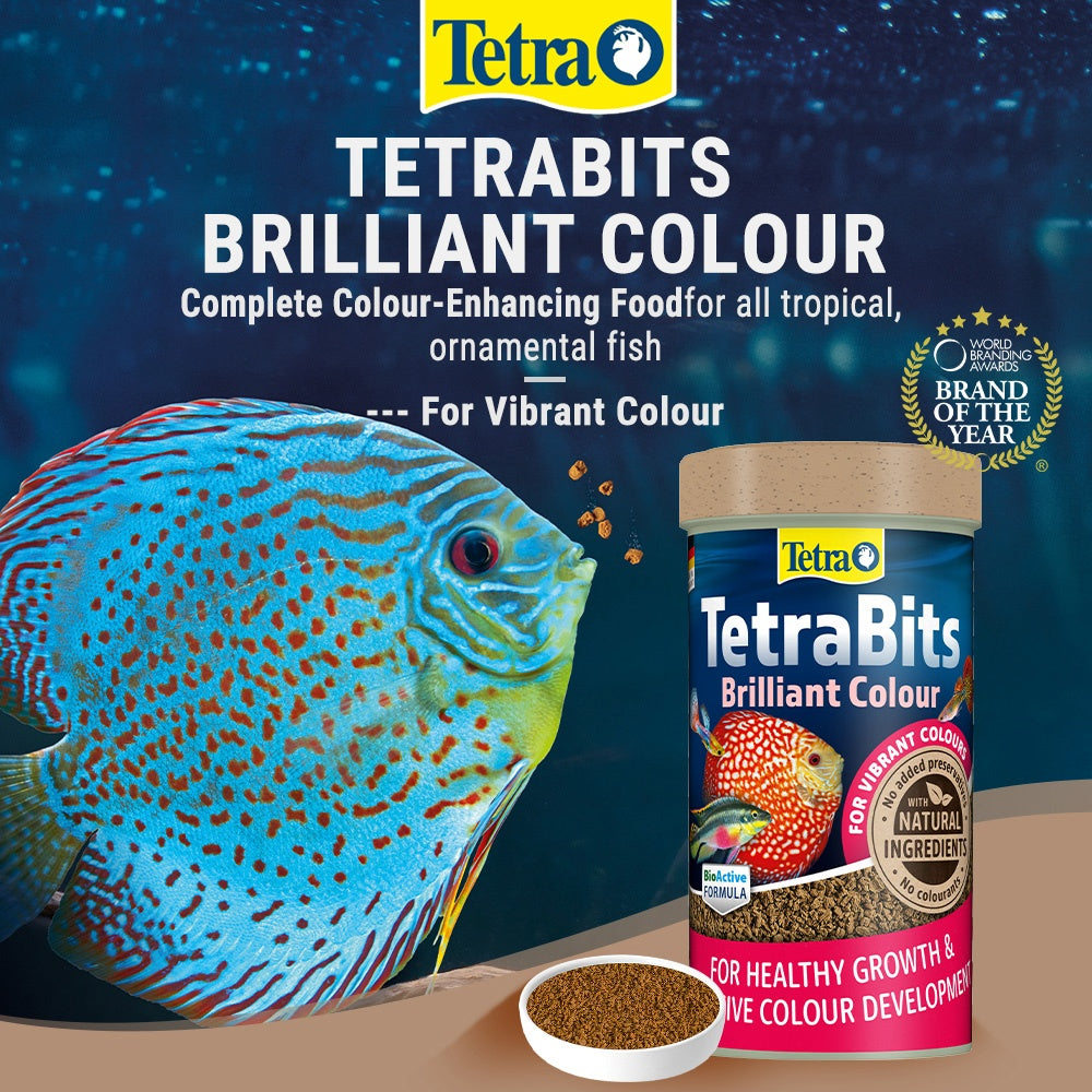 TetraBits Brilliant Colour Fish Food