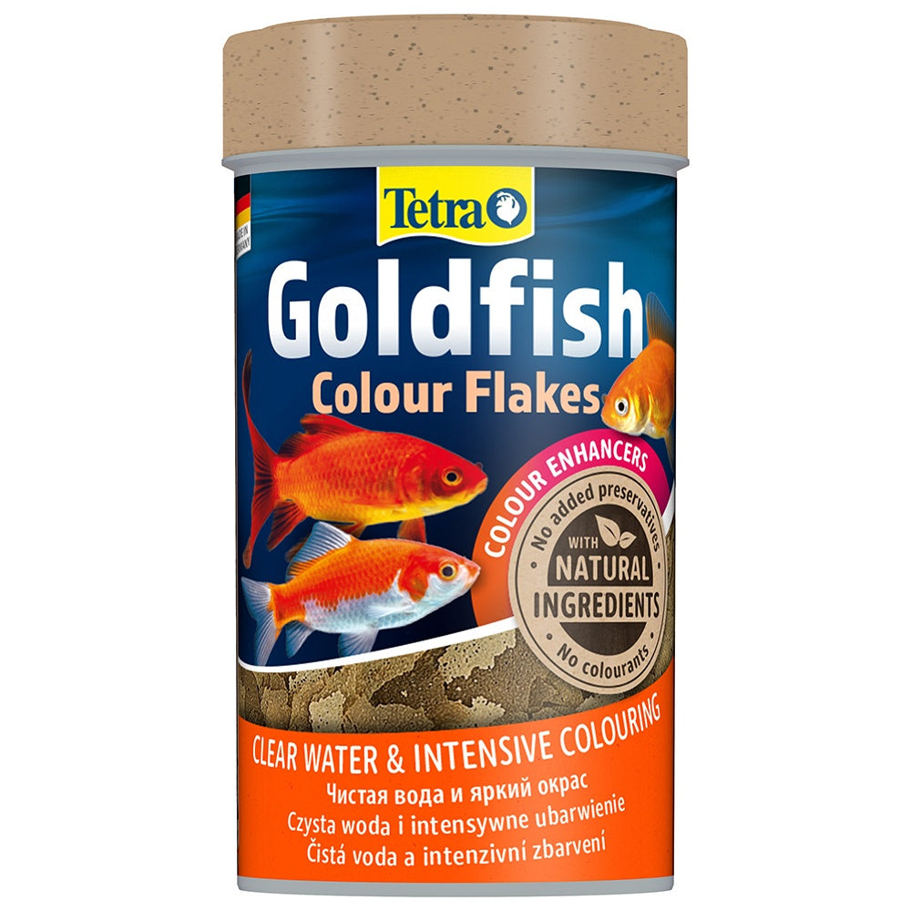 Tetra Goldfish Colour Flakes Fish Food