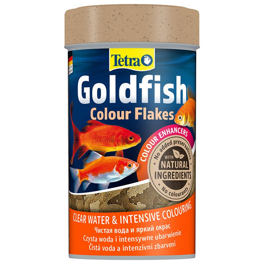 Tetra Goldfish Colour Flakes Fish Food