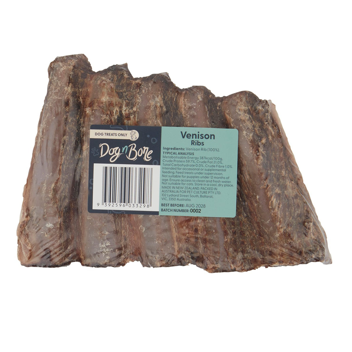 Dog n Bone Venison Rib Dog Treat