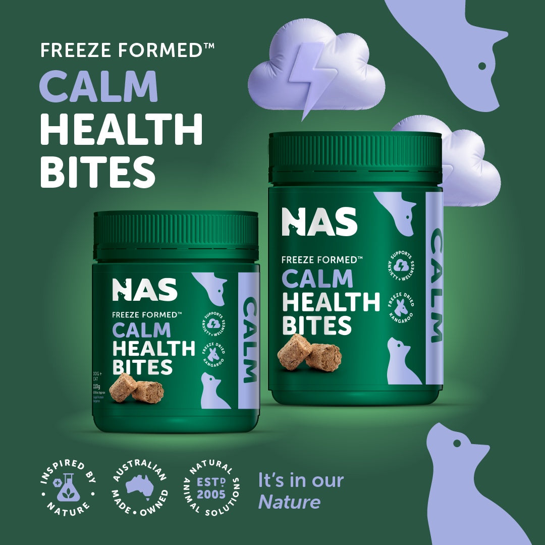 NAS Freeze Formed Calm Health Bites for Dogs & Cats