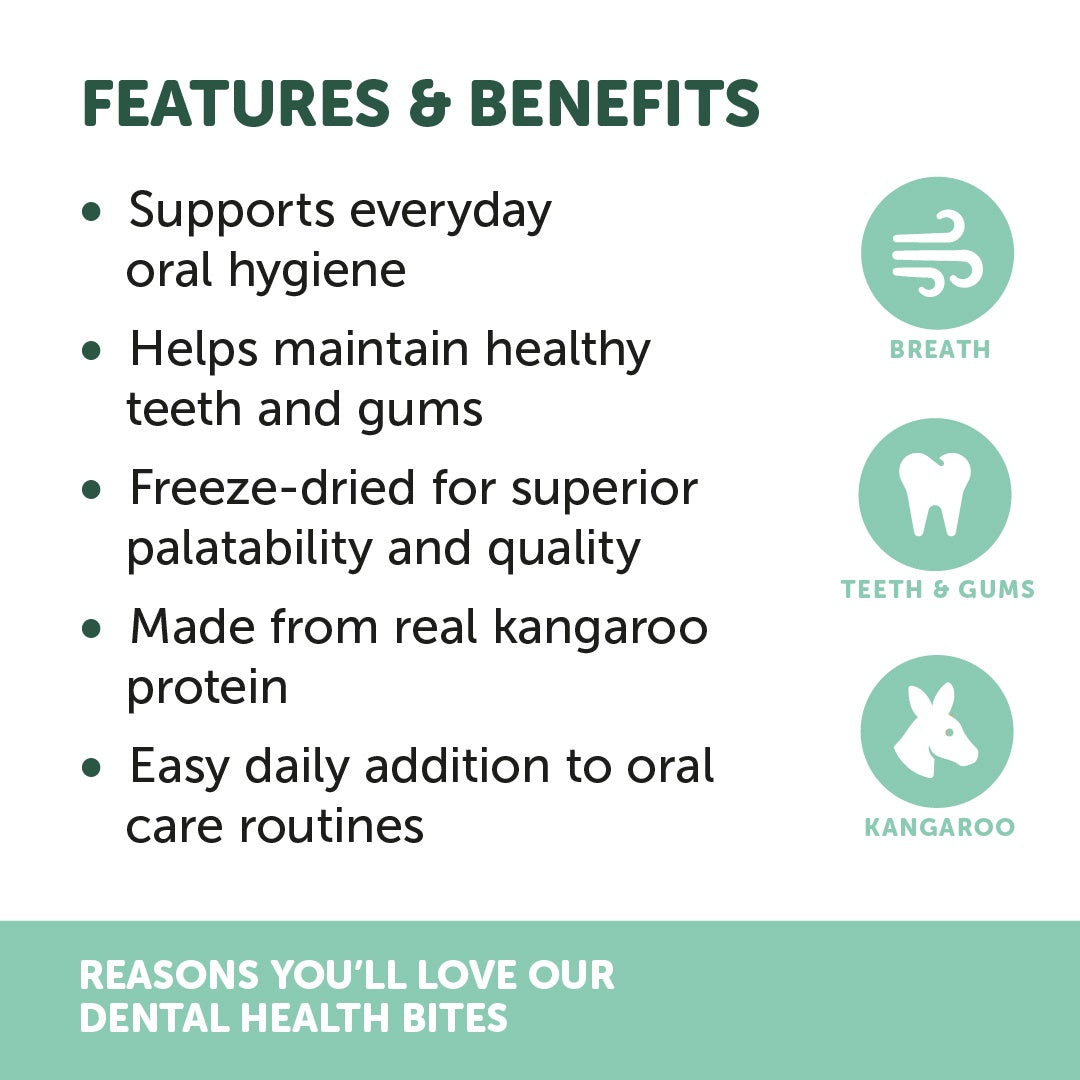 NAS Freeze Formed Dental Health Bites for Dogs & Cats