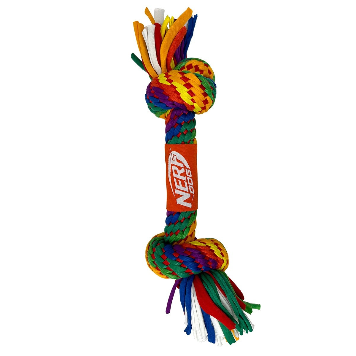 Nerf Tshirt with 2 Knots Rope Dog Toy