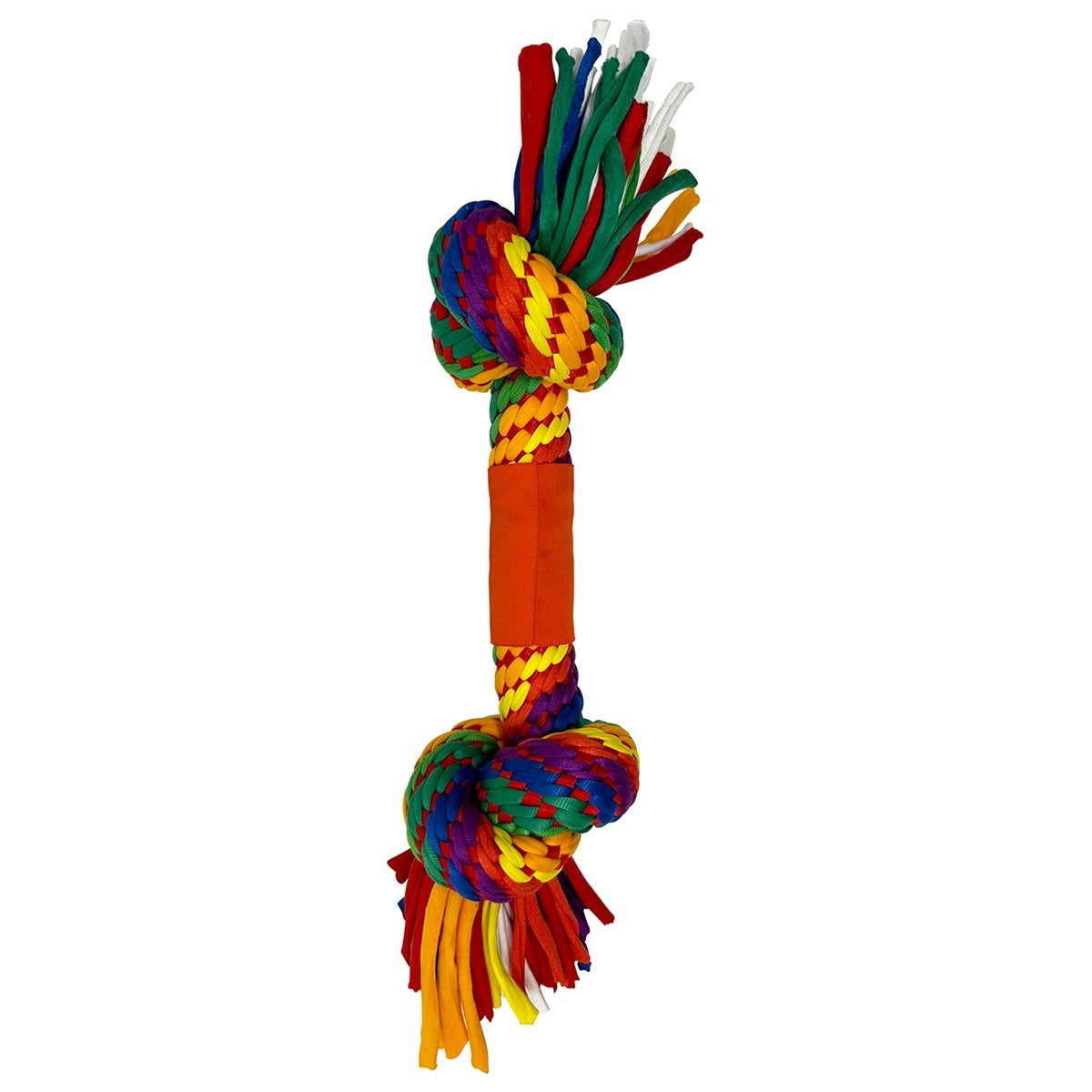 Nerf Tshirt with 2 Knots Rope Dog Toy