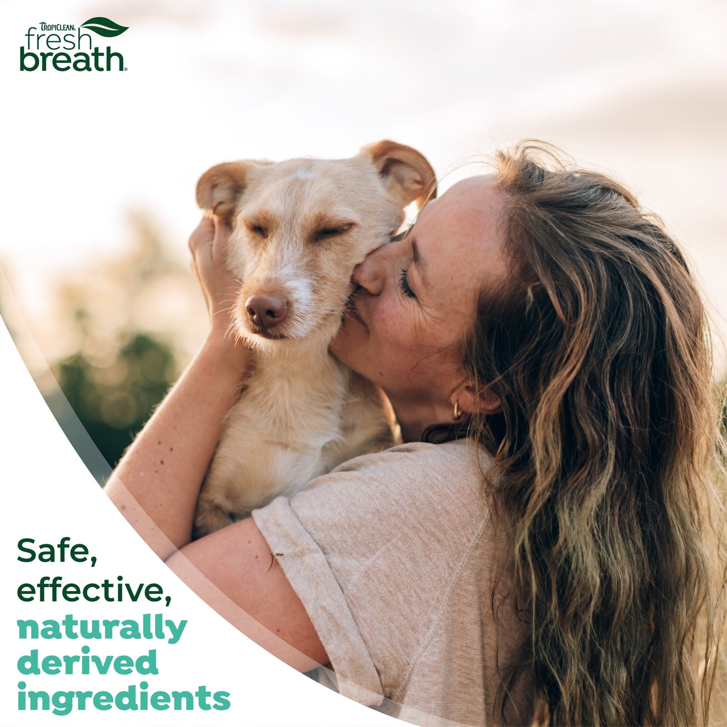 TropiClean Fresh Breath Dog Finger Dental Wipes